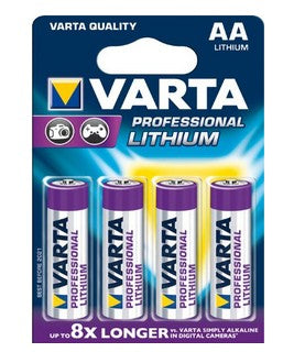 Varta Akku 1,5 V 2900 mAh 4,35 Wh Lithium-Mangandioxid – für Geräte
