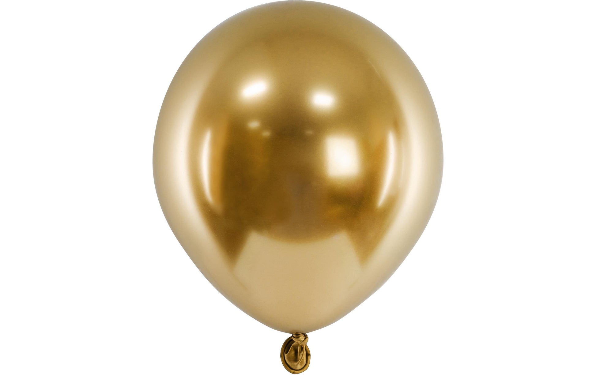 PartyDeco Luftballons – Gold – Ø 12 cm – Latex – 50 Stk
