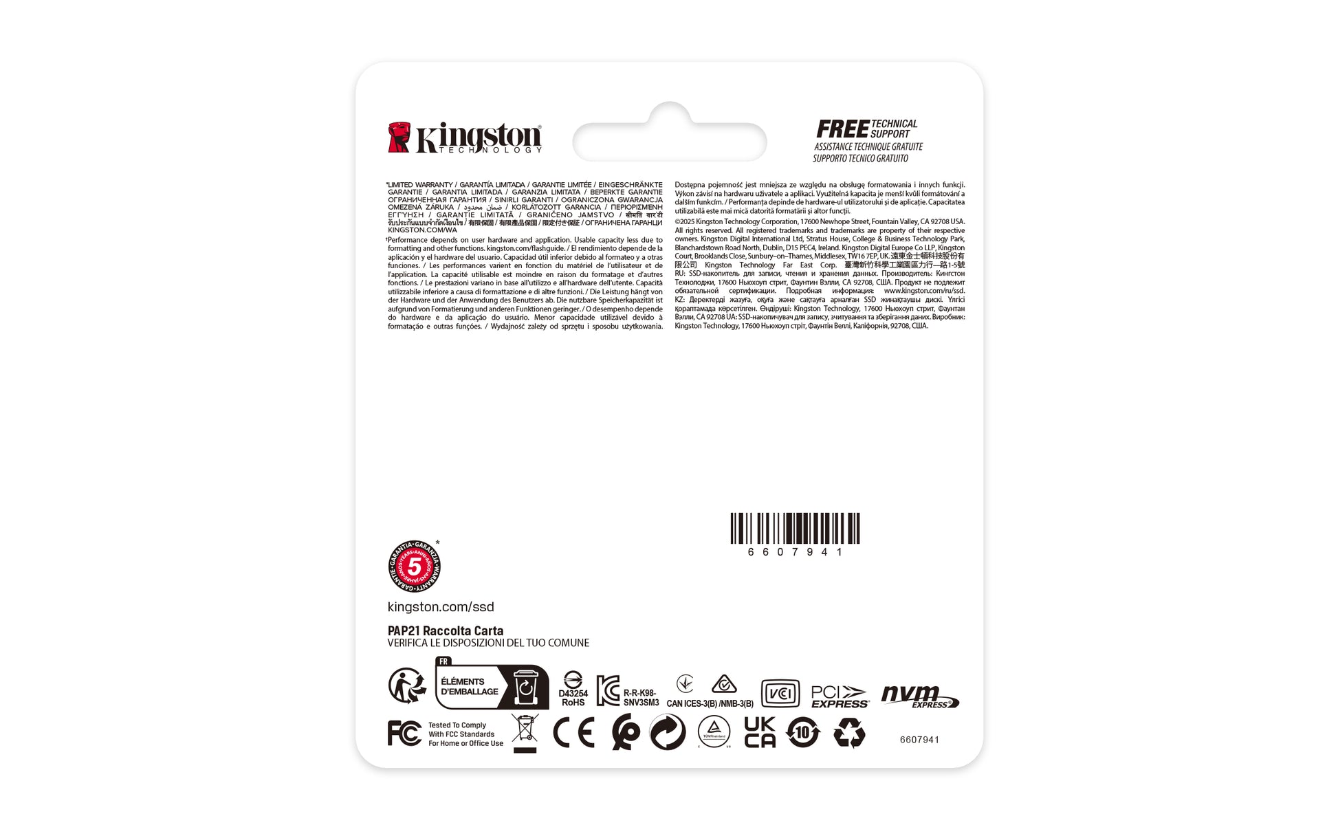 Kingston 1000GB NV3 M.2 – M.2 2230, Schreibgeschwindigkeit 4'000 MB/s