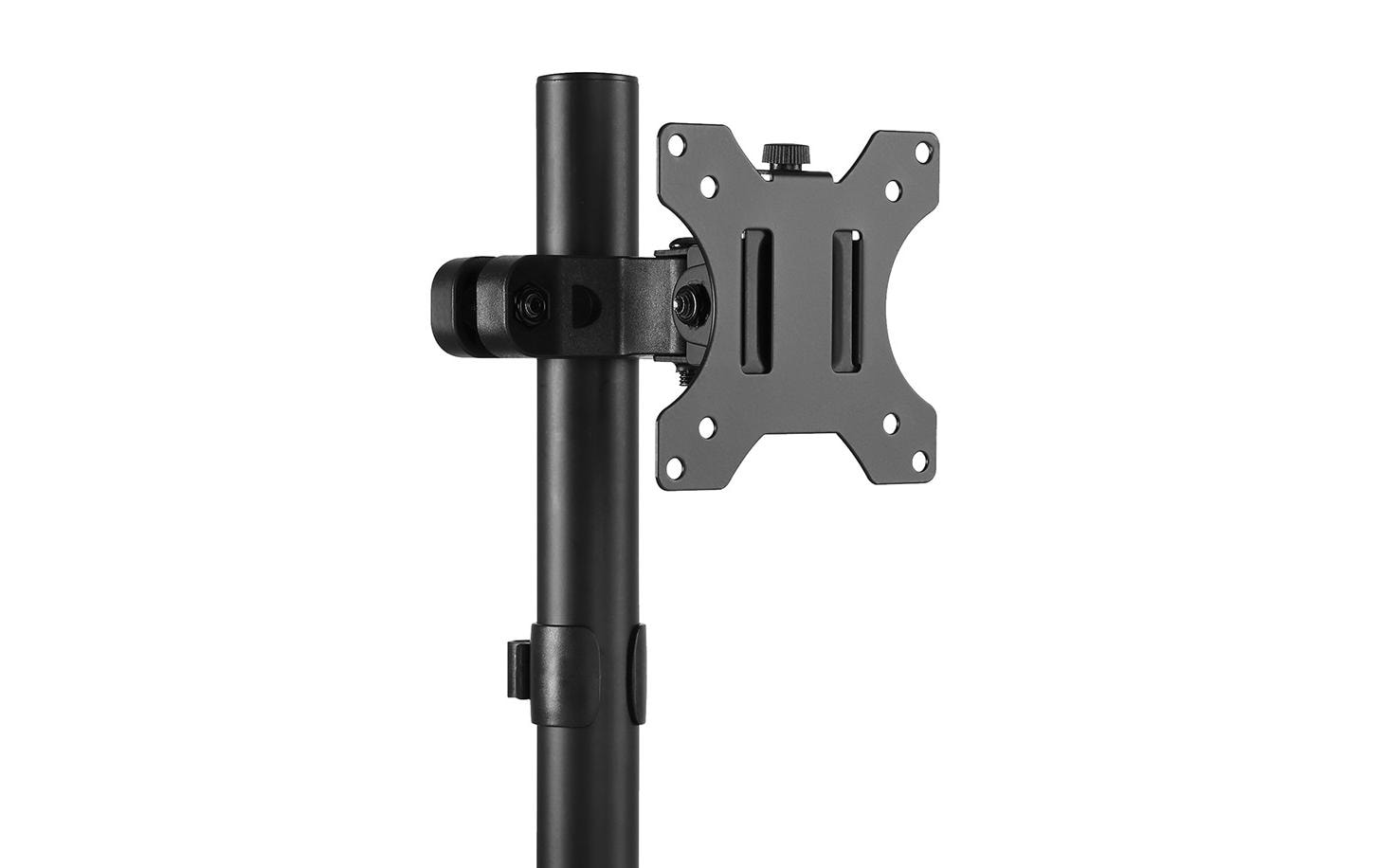 Neomounts Säulenhalterung – Vollbeweglich – 17–32" – VESA 75×75–100×100 – bis 8 kg – für Ø 28–60 mm