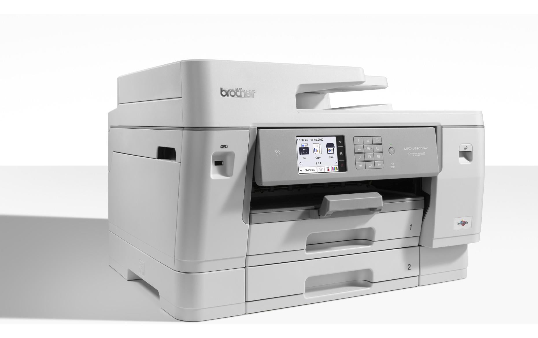 Brother MFC-J6955DW – Farbiges Tintenstrahl-MFP A3, 4-in-1 – USB/LAN/WLAN – Duplex, Duplex-ADF – 30 S/W-Seiten pro Minute