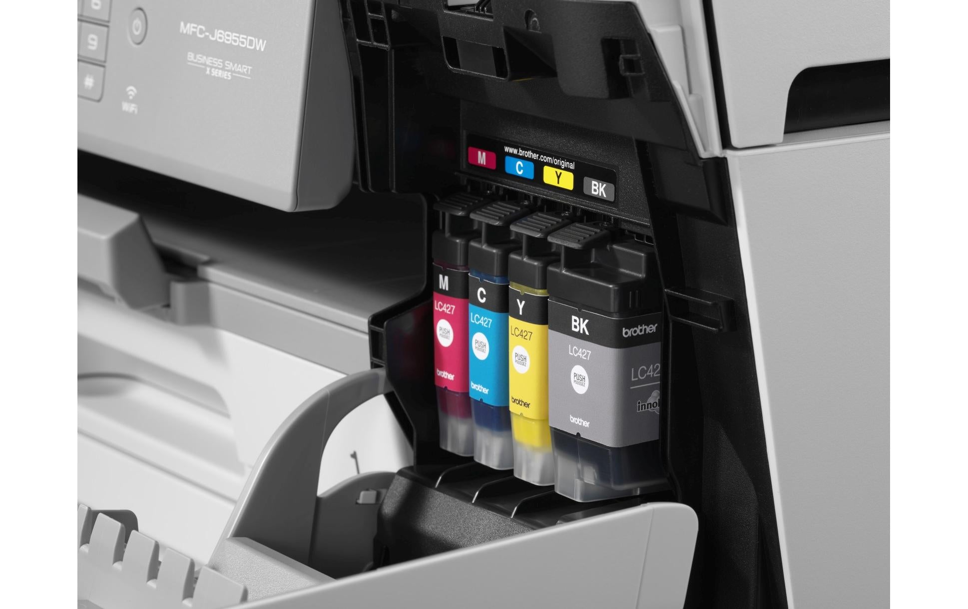 Brother MFC-J6955DW – Farbiges Tintenstrahl-MFP A3, 4-in-1 – USB/LAN/WLAN – Duplex, Duplex-ADF – 30 S/W-Seiten pro Minute