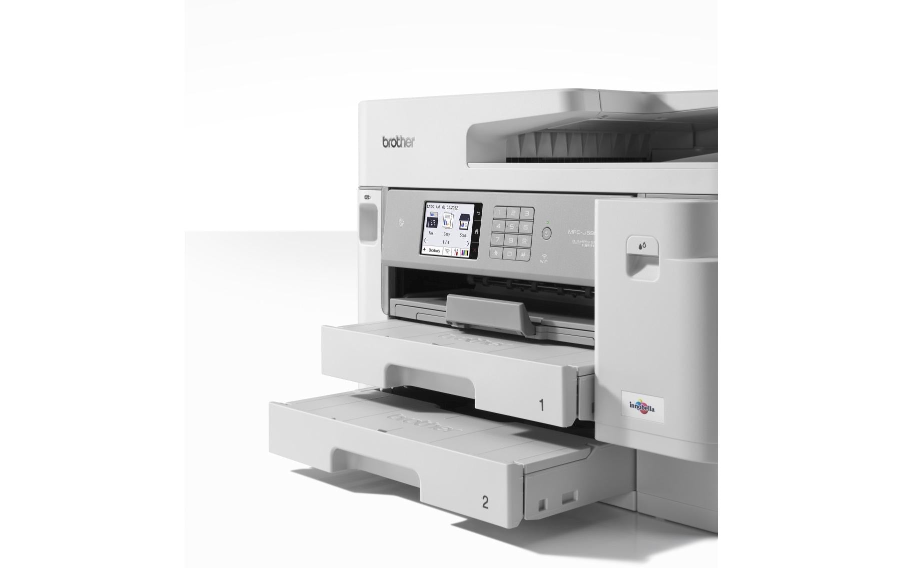 Brother MFC-J5955DWT – Farbiges Tintenstrahl-MFP A3, 4-in-1 – USB/LAN/WLAN – Duplex, Duplex-ADF – 30 S./Min. S/W