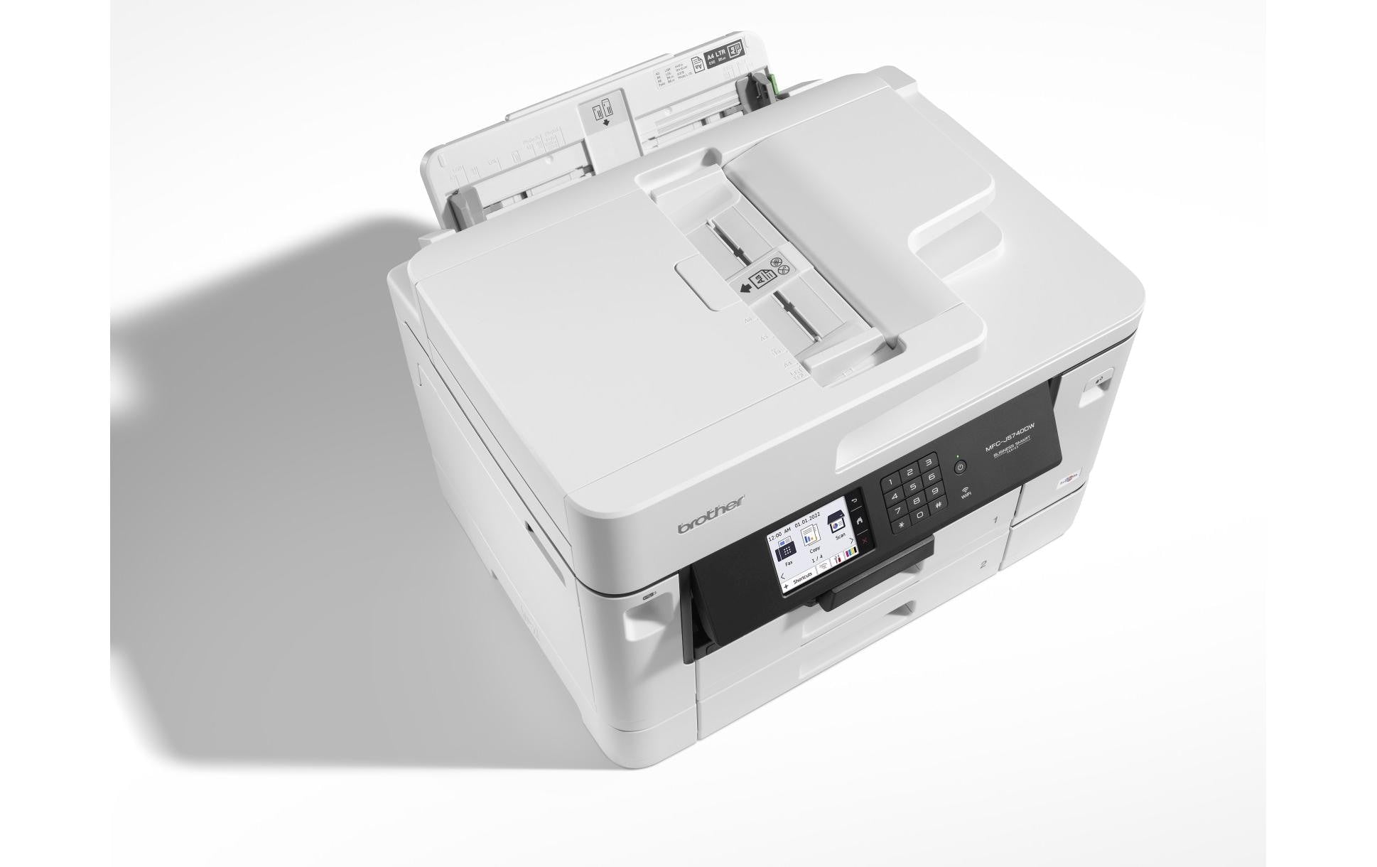 Brother MFC-J5740DW – Farbiges Tintenstrahl-MFP A3, 4-in-1 – USB/LAN/WLAN – Duplex, ADF – 28 S/W-Seiten pro Minute
