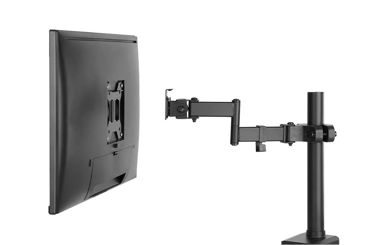 Neomounts FL40-450BL11 – Monitorarm Tischhalterung – 1 Monitor – 17–32" – VESA 75×75/100×100 mm – bis 8 kg/Monitor