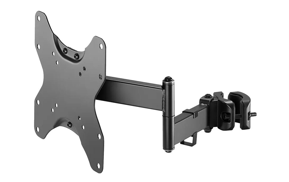 Neomounts FL40-450BL12 Stangenhalterung, vollbeweglich – für 23–42", VESA 75×75–200×200 mm, bis 25 kg, schwarz
