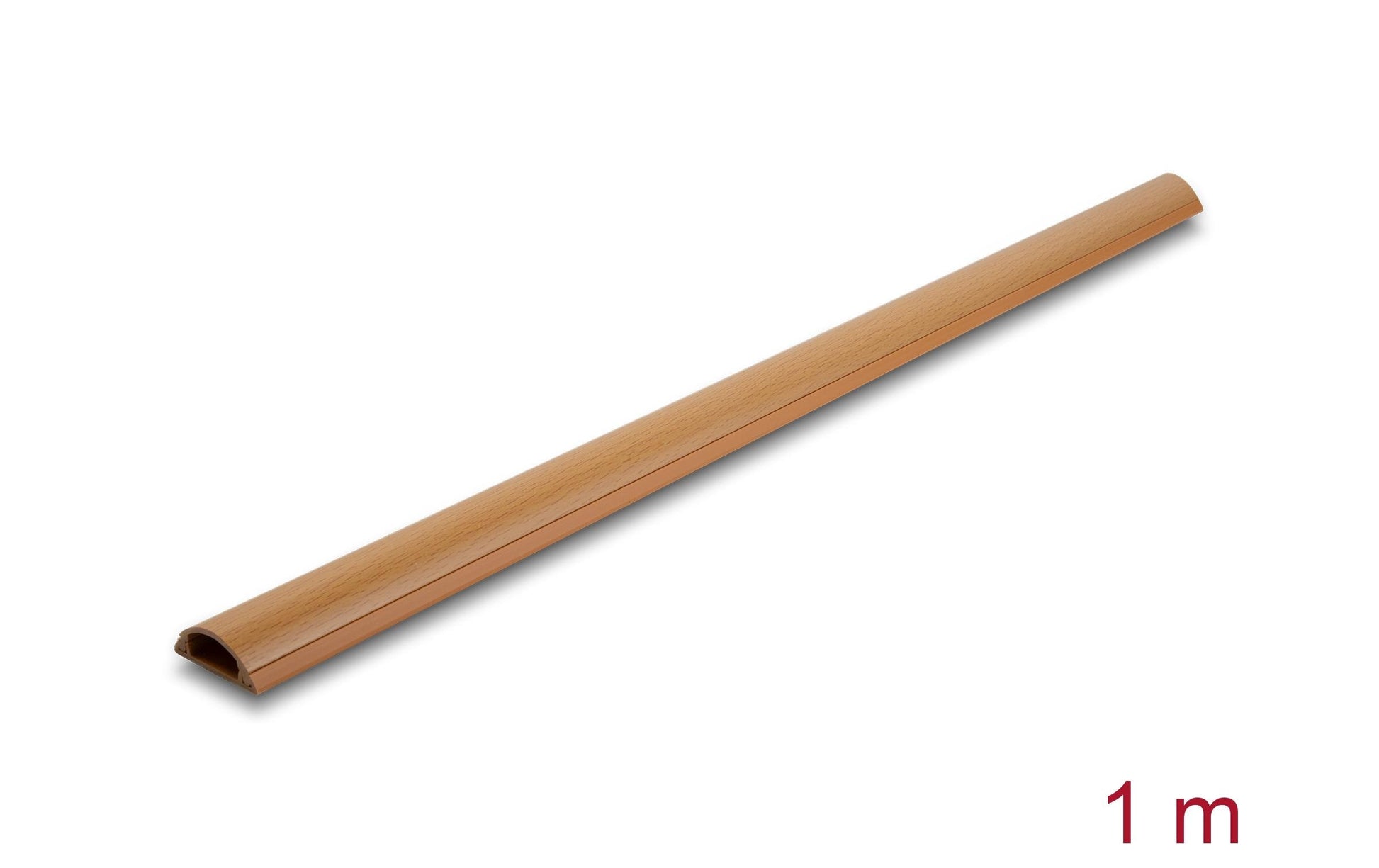 DeLOCK Kabelkanal 30 × 11 mm – 1 m – selbstklebend – braun – PVC