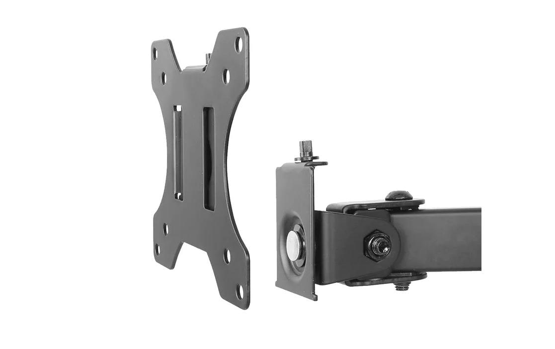 Neomounts FPMA D550D4 – Monitorarm, 4-fach, neigbar und schwenkbar, bis 32", 6 kg pro Bildschirm, schwarz