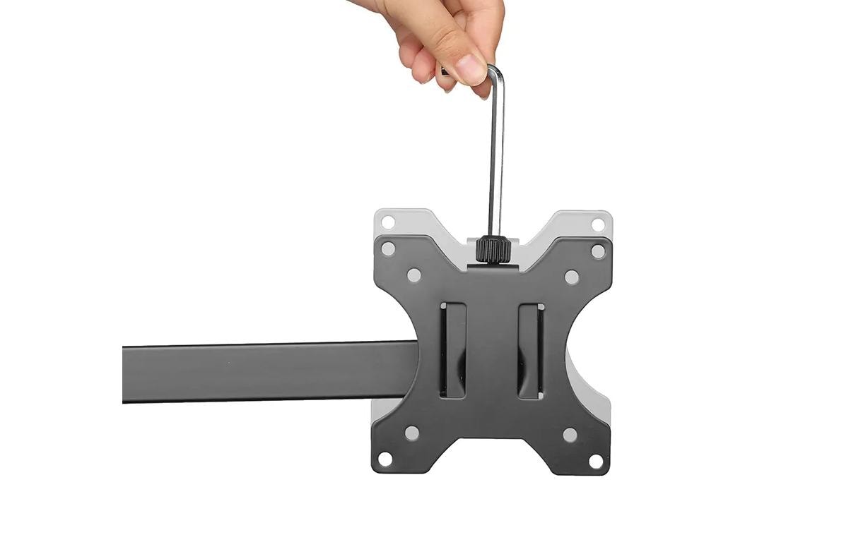 Neomounts FPMA D550D4 – Monitorarm, 4-fach, neigbar und schwenkbar, bis 32", 6 kg pro Bildschirm, schwarz