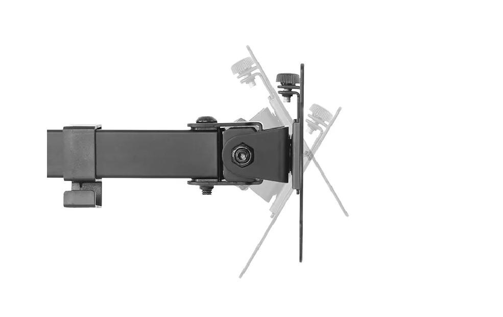 Neomounts FPMA D550D4 – Monitorarm, 4-fach, neigbar und schwenkbar, bis 32", 6 kg pro Bildschirm, schwarz