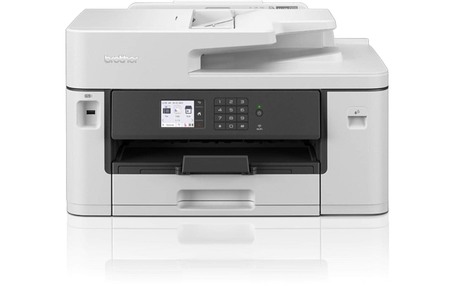 Brother MFC-J5340DW – Farbiges Tintenstrahl-MFP A3, 4-in-1 – USB/LAN/WLAN – Duplex, Duplex-ADF – 28 ppm S/W