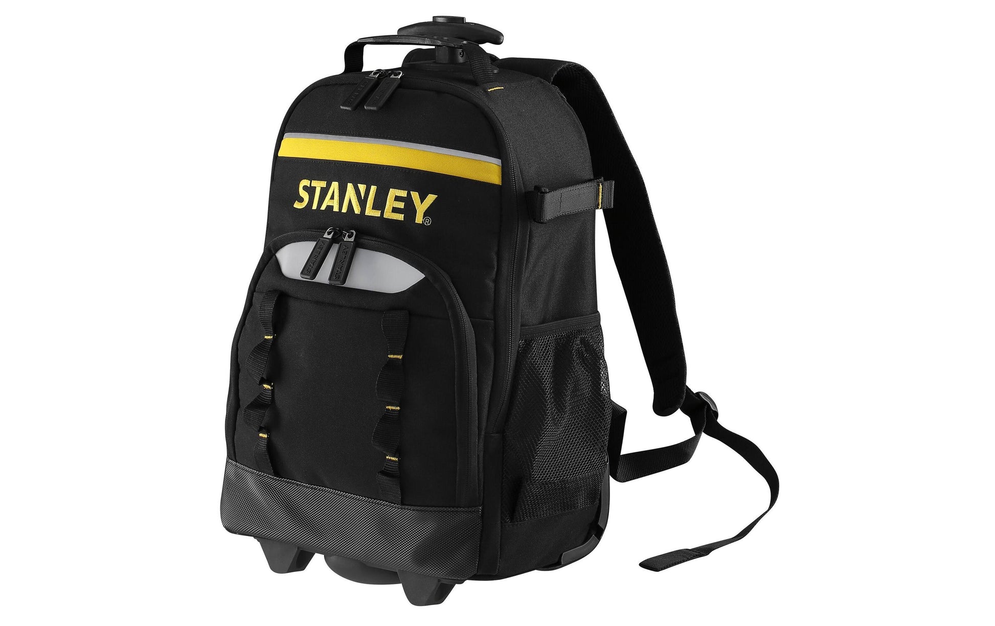 Stanley Werkzeugrucksack STST83307-1, mit Teleskopgriff und Rollen, Schwarz, 1 Stk.