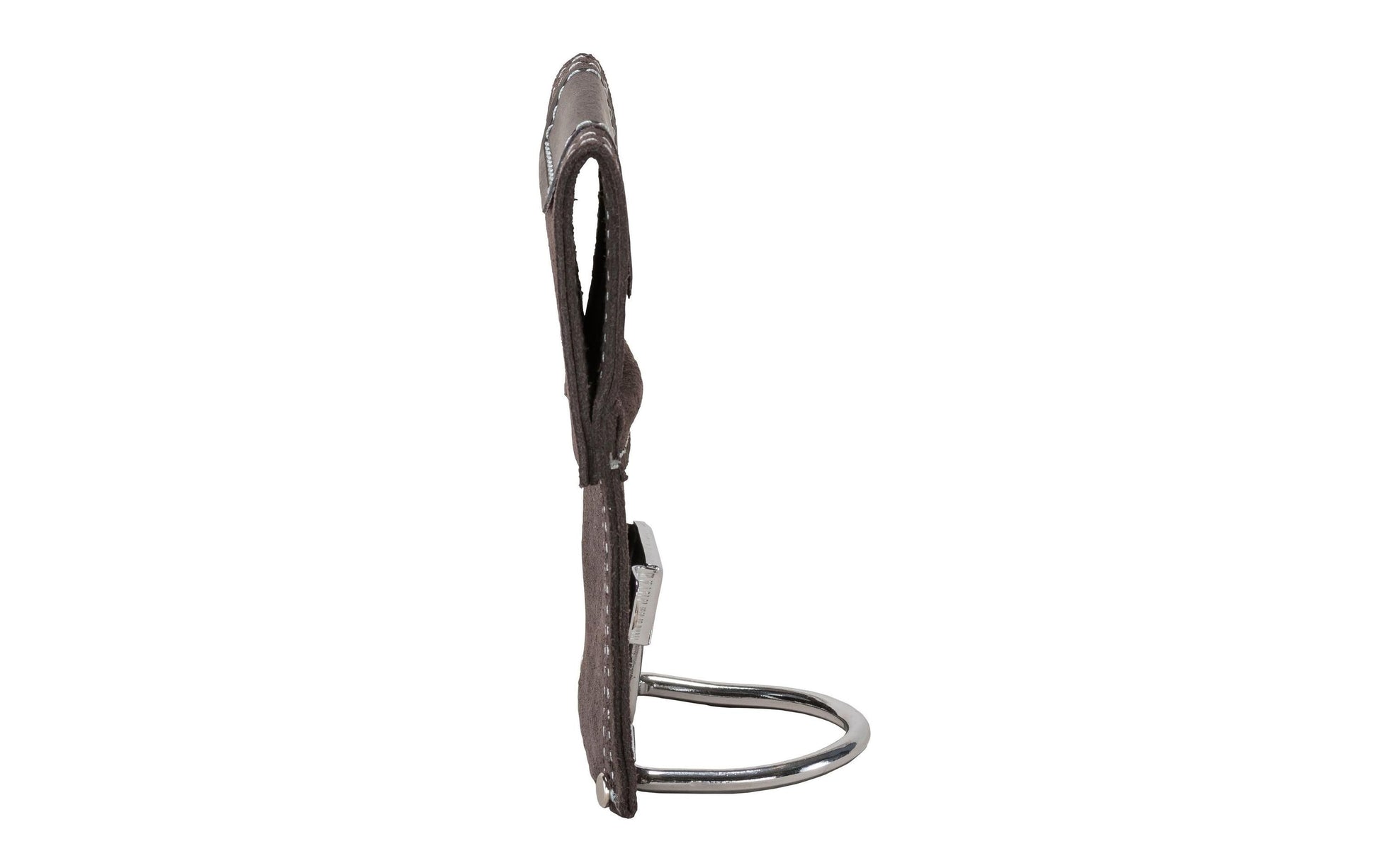 Stanley Hakenwerkzeughalter – 1 Fach, Schwarz, Büffelleder, Stahl, B 75 × H 165 × T 120 mm, für Hammer