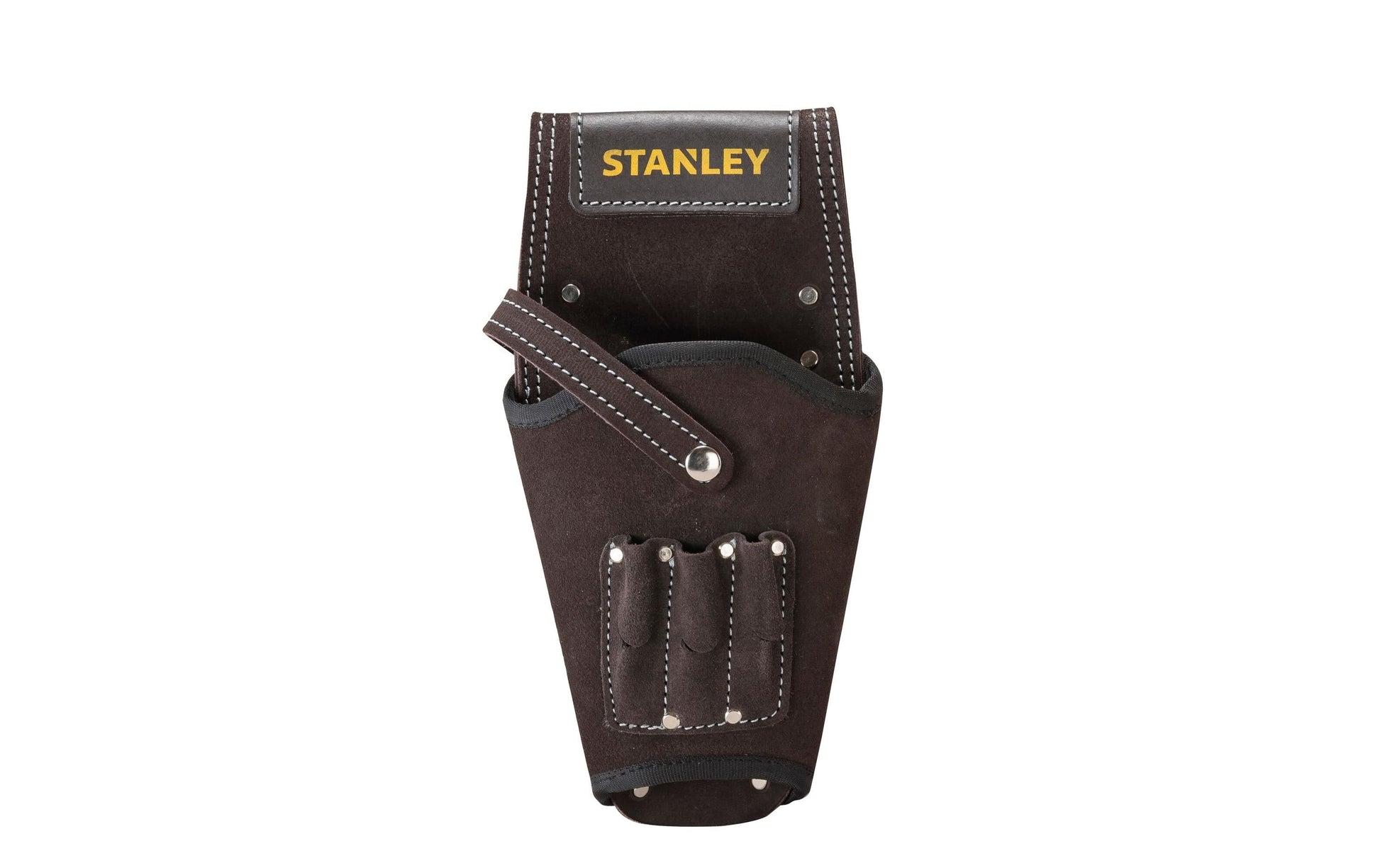 Stanley Rolletui/Gürteltasche – mit Haken, 1 Fach, schwarz, B 60 × H 320 × T 160 mm, für Schraubendreher