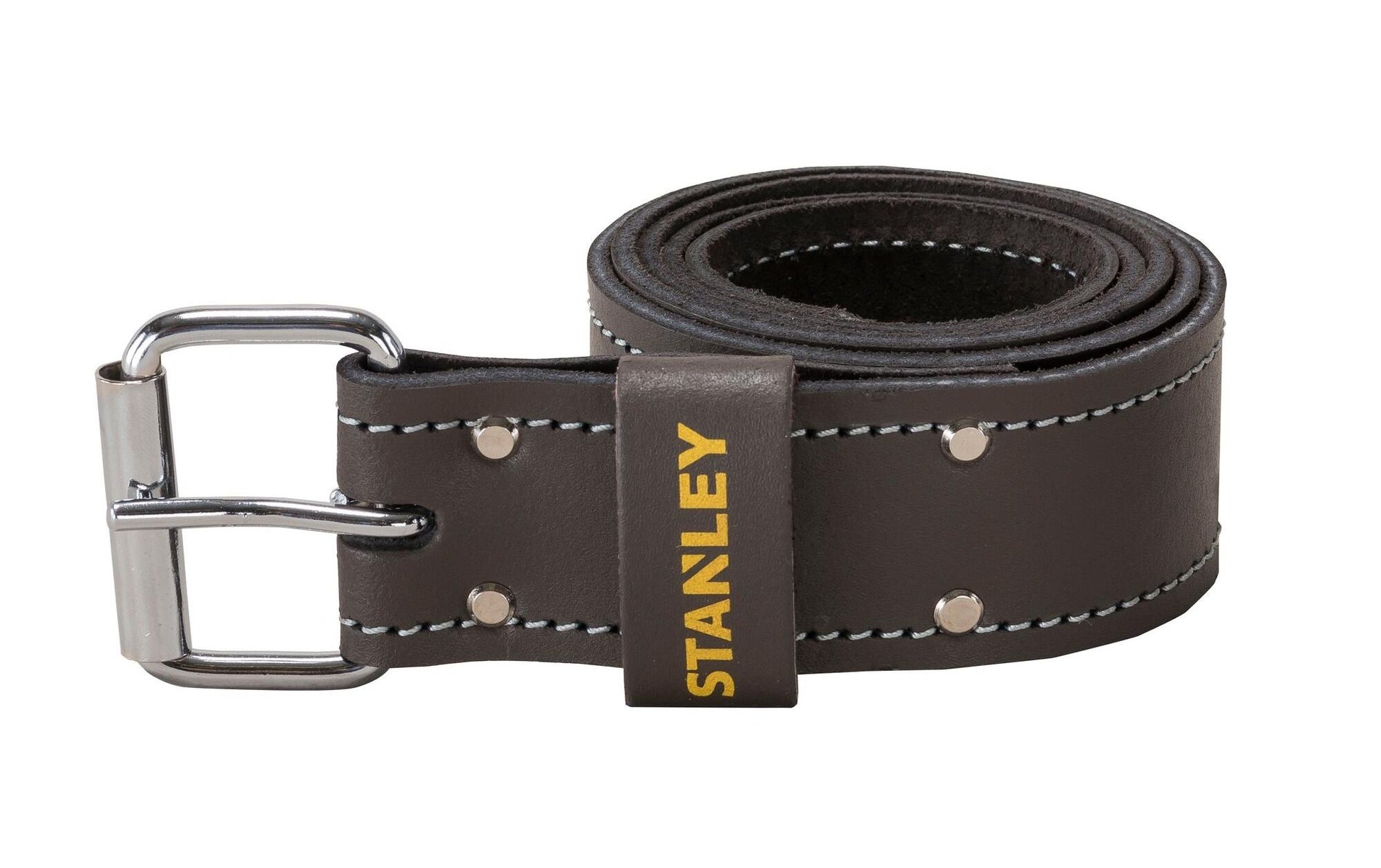 Stanley Verstellbare Gürteltasche, Schwarz, Büffelleder, B 25 × H 65 × T 1'300 mm