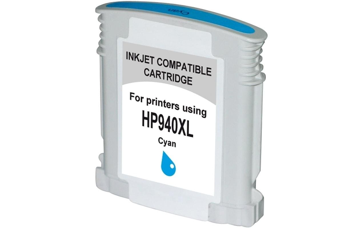 Generic ink GenericInk Tintenpatrone 940XL (C4907AE), cyan, XL, 1'705 Seiten, kompatibel 6