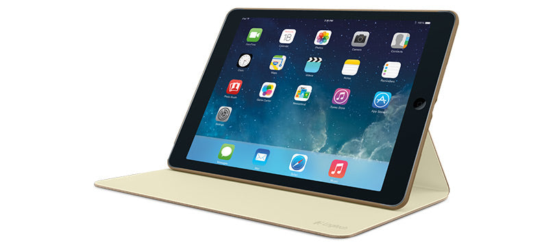 Logitech Hinge Folio – iPad Air 25,4 cm (10 Zoll), Braun