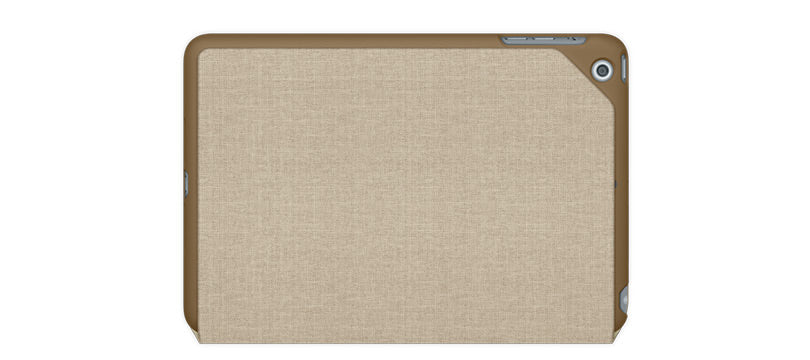 Logitech Hinge Folio – iPad mini, Braun, Polycarbonat/Polyester/Polyurethan