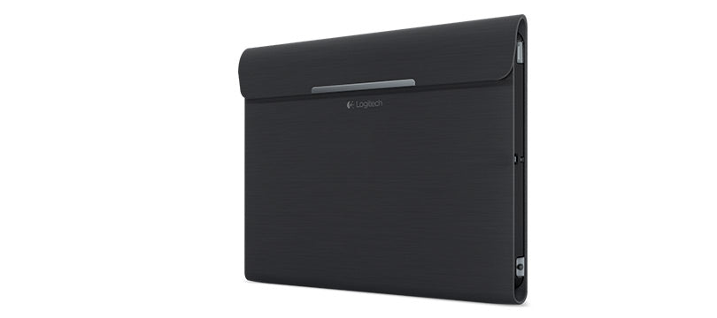 Logitech Turnaround Folio – iPad Air, Schwarz, Mikrofaser, Polycarbonat, Polyurethan