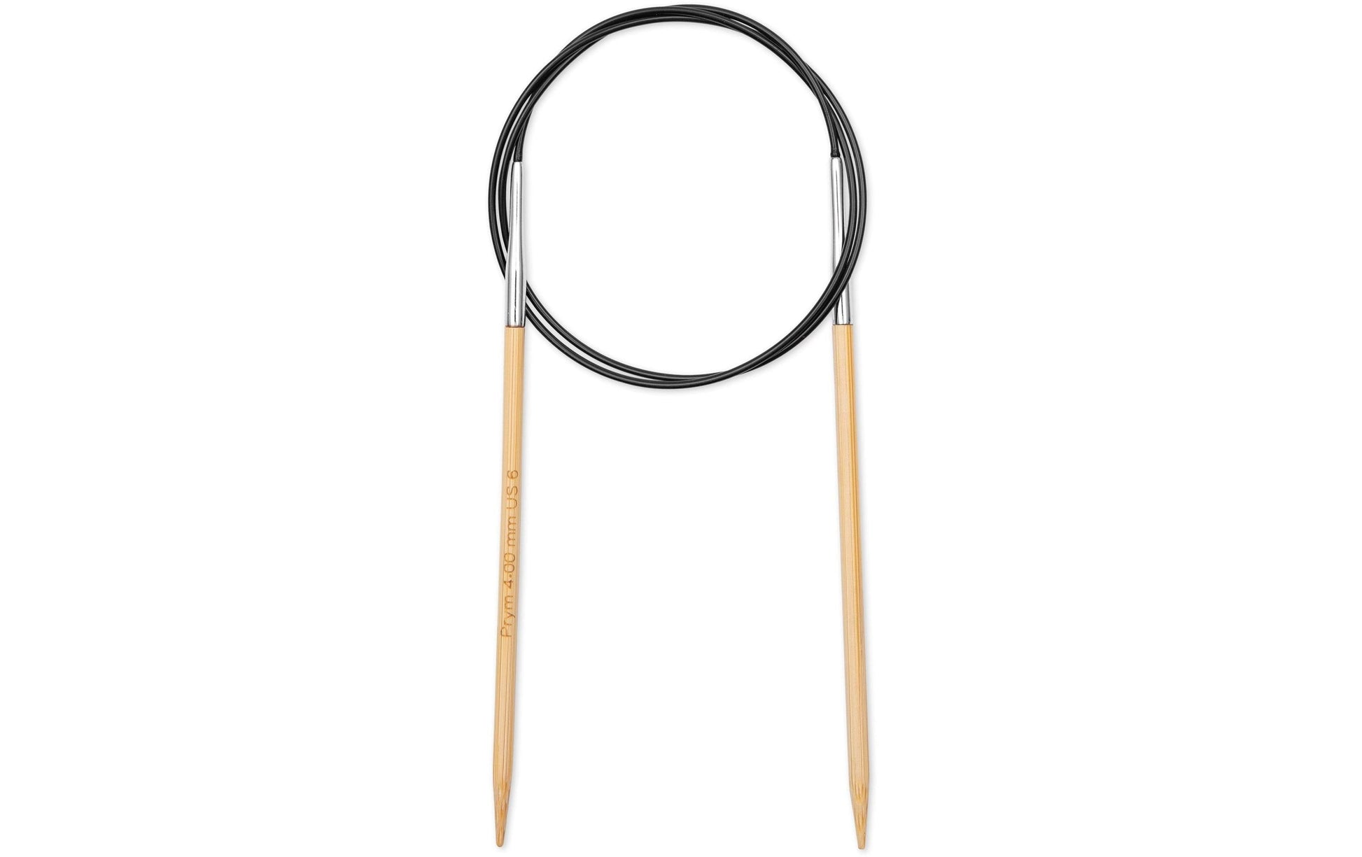 Prym 1530 Rundstricknadel – 4,0 mm, 80 cm, Bambus