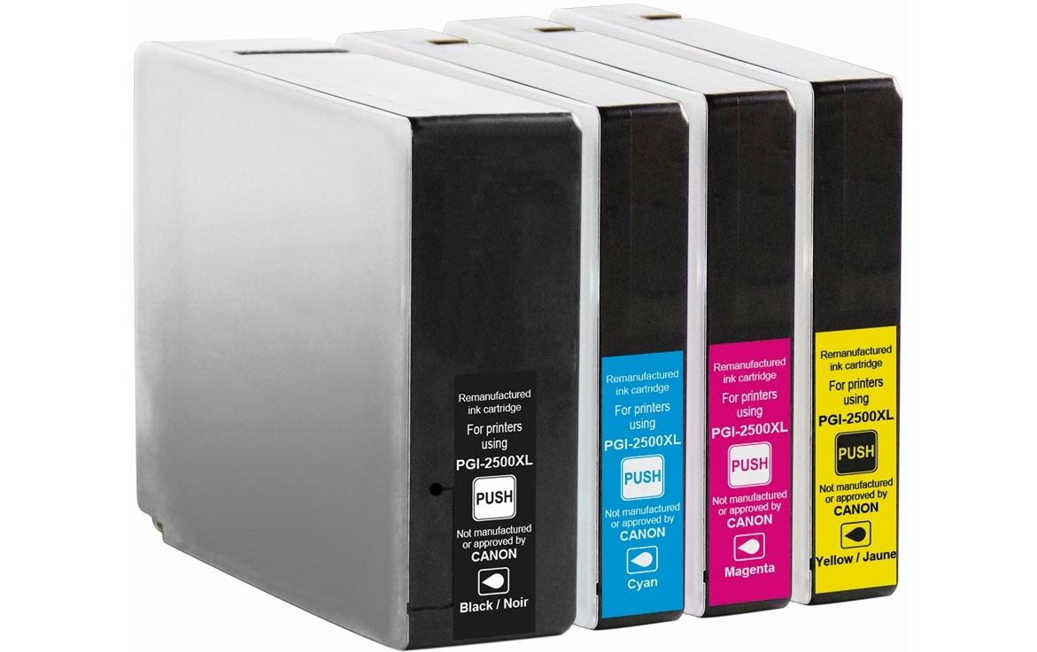 Generic ink GenericInk Tintenpatronen-Multipack PGI-2500XL (Canon), magenta, kompatibel – für Canon MAXIFY IB 4155