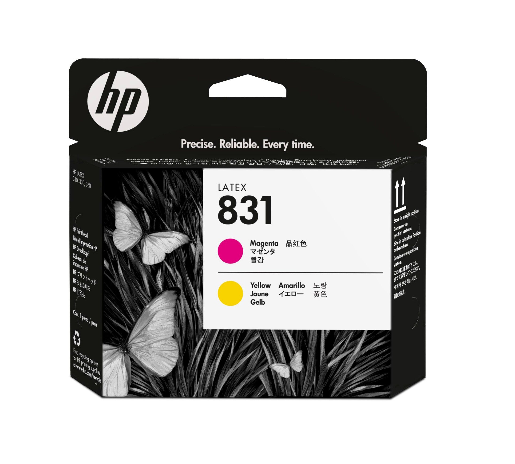HP 831 Latex-Druckkopf Magenta/Gelb – für Latex 110/310/330 usw.