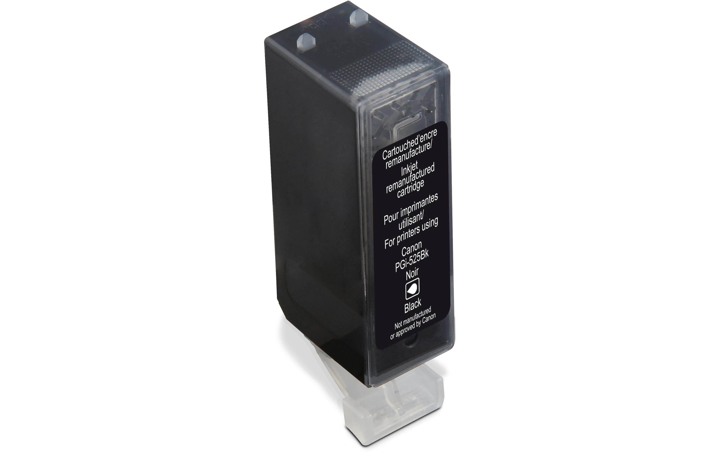 Generic ink GenericInk PGI-525BK Schwarz Tintenpatrone (Kompatibel) – 605 Seiten – für Canon Pixma MX 715