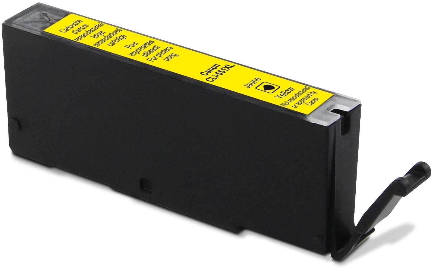 Generic ink GenericInk CLI-551XL Gelb Tintenpatrone (Kompatibel) – 770 Seiten – für Canon Pixma MG 7550