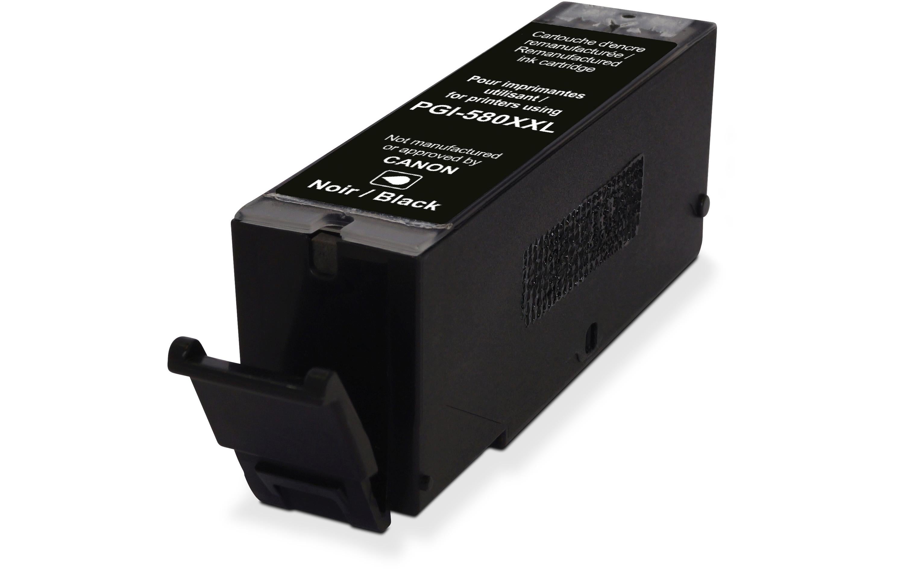 Generic ink GenericInk PGI-580XXLBK Schwarz Tintenpatrone (Kompatibel) – 690 Seiten – für Canon Pixma TS 8152