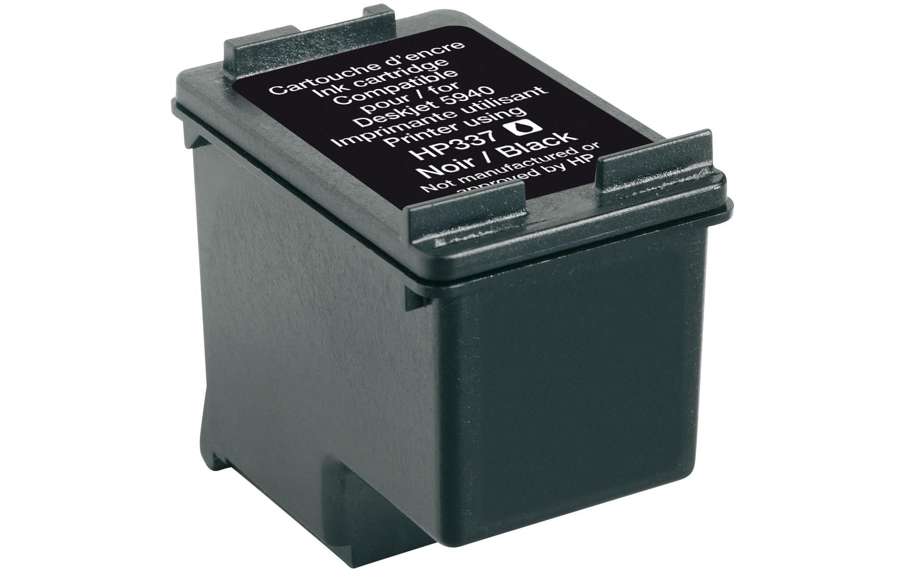 Generic ink GenericInk 337 Schwarz Tintenpatrone (Kompatibel) – 710 Seiten – für HP Photosmart C4183 – C9364EE