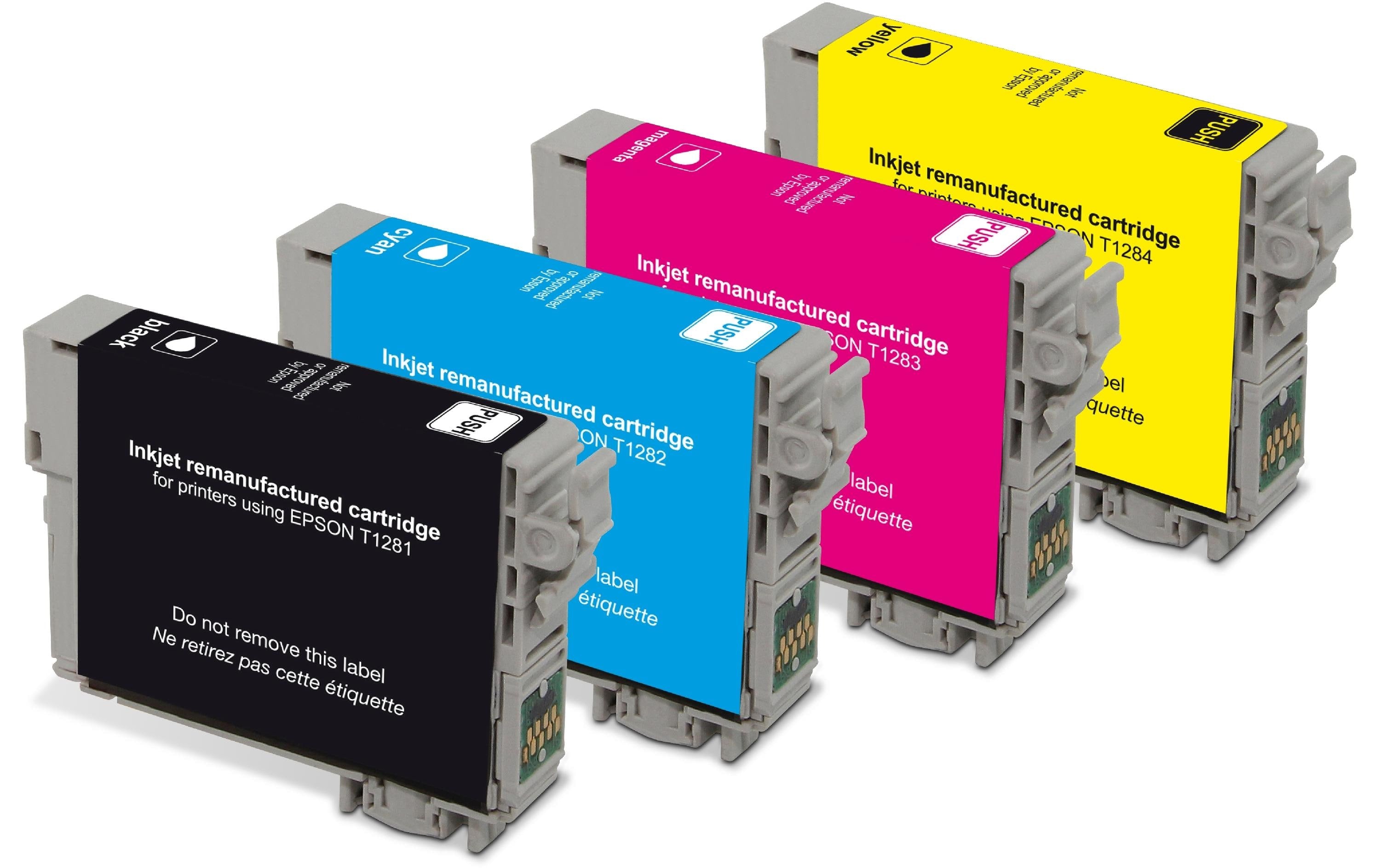 Generic ink GenericInk T1281 Tintenpatronen-Multipack, Schwarz/Cyan/Magenta/Gelb (Kompatibel) – für Epson Stylus SX230