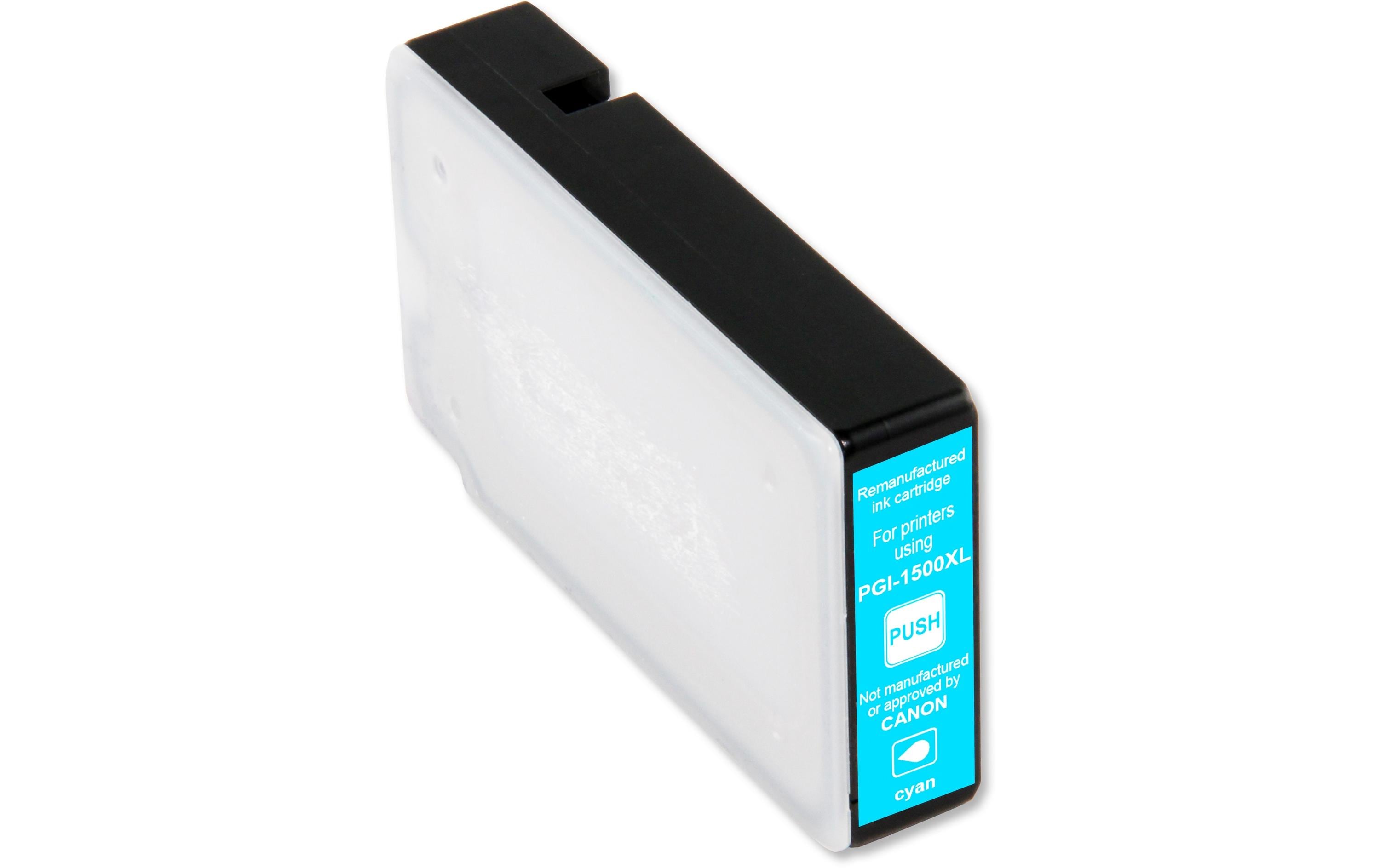 Generic ink PGI-1500XLC Cyan Tintenpatrone (Kompatibel) – 990 Seiten – für Canon MAXIFY MB 2120
