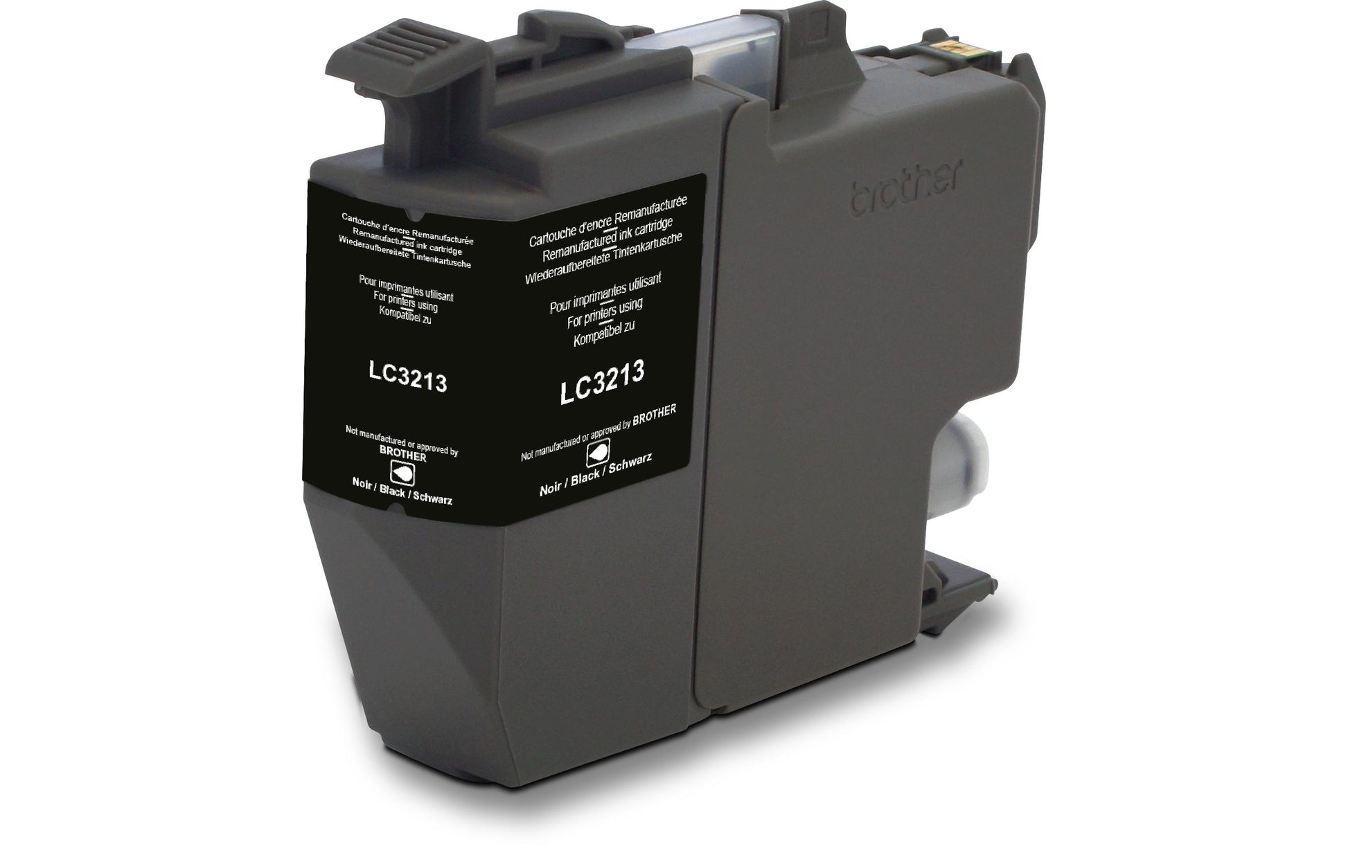 Generic ink LC3213BK Schwarz Tintenpatrone (Kompatibel) – 485 Seiten – für Brother DCP-J774DW