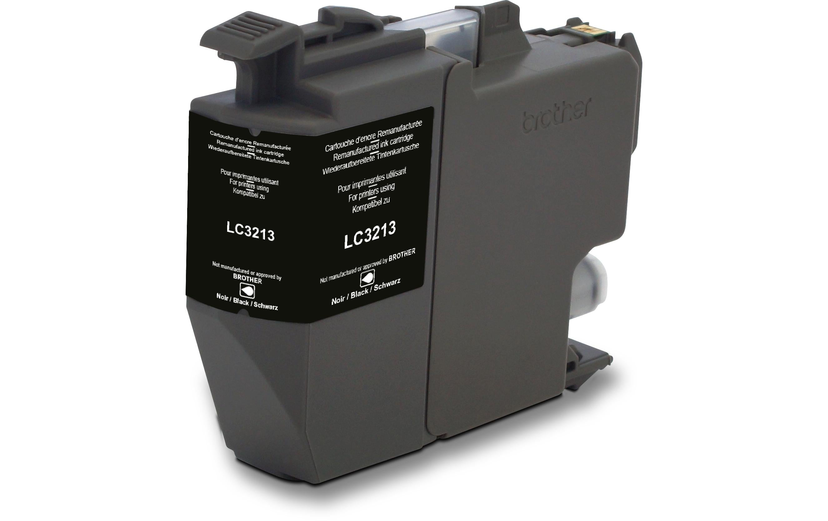 Generic ink LC3213BK Schwarz Tintenpatrone (Kompatibel) – 485 Seiten – für Brother DCP-J774DW