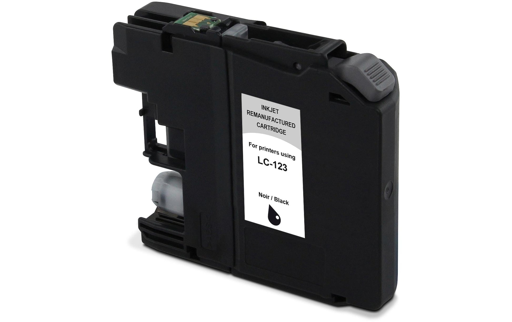 Generic ink GenericInk LC123BK Schwarz Tintenpatrone (Kompatibel) – 705 Seiten – für Brother MFC-J650DW