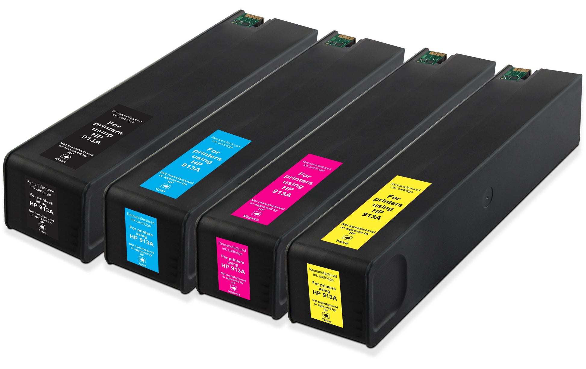 Generic ink GenericInk Tintenpatronen-Multipack L0R95AE (913A), CMYK, kompatibel – für HP PageWide Pro 452