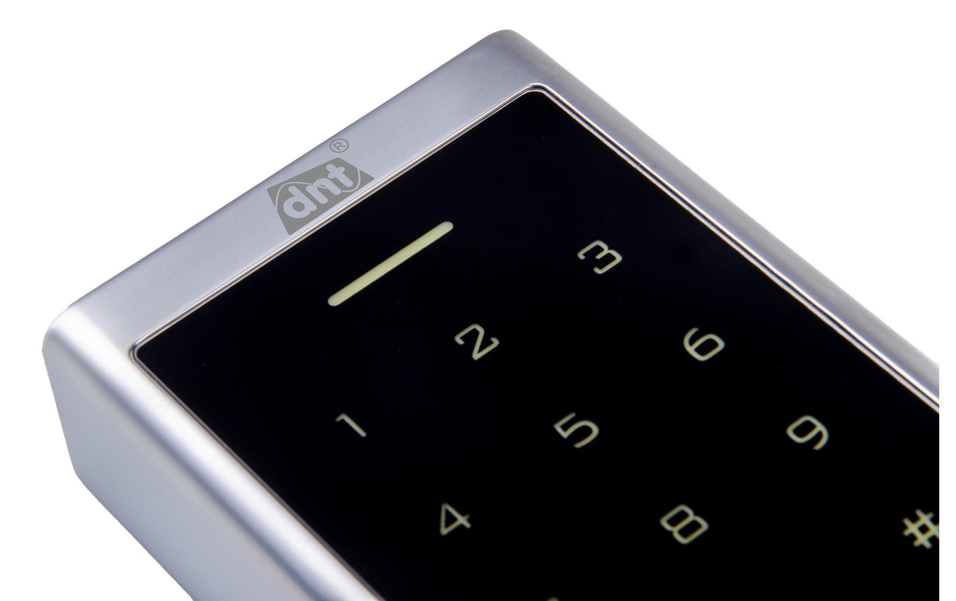DNT Fingerprint-Codeschloss BioAccess PRO – 68 × 25 × 145 mm, silber, IP66