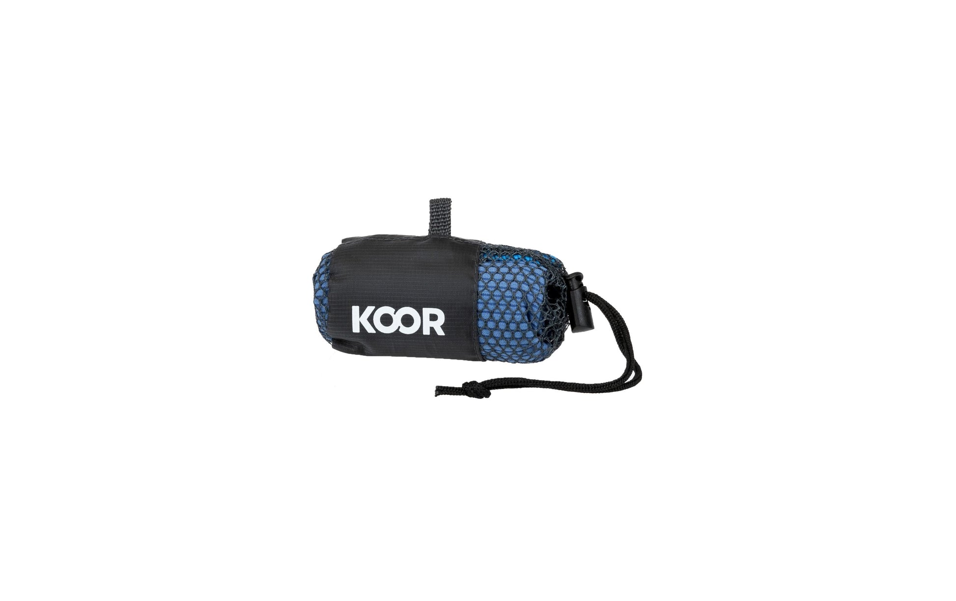 KOOR Handtuch Silva – 35×55 cm, Polyamid/Polyester, Blau