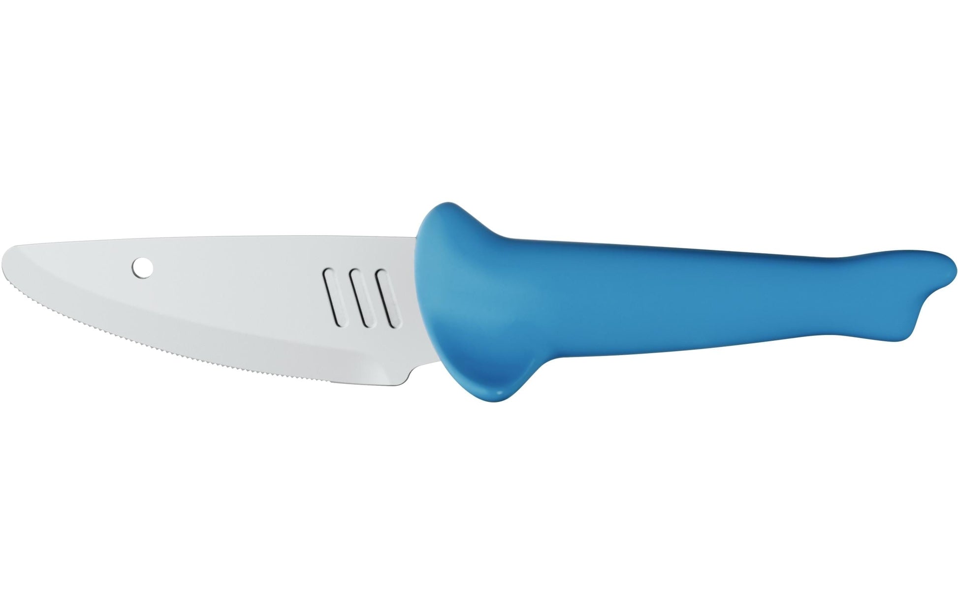WMF Kinder-Küchenmesser, Edelstahl (Cromargan), Kunststoffgriff, Blau