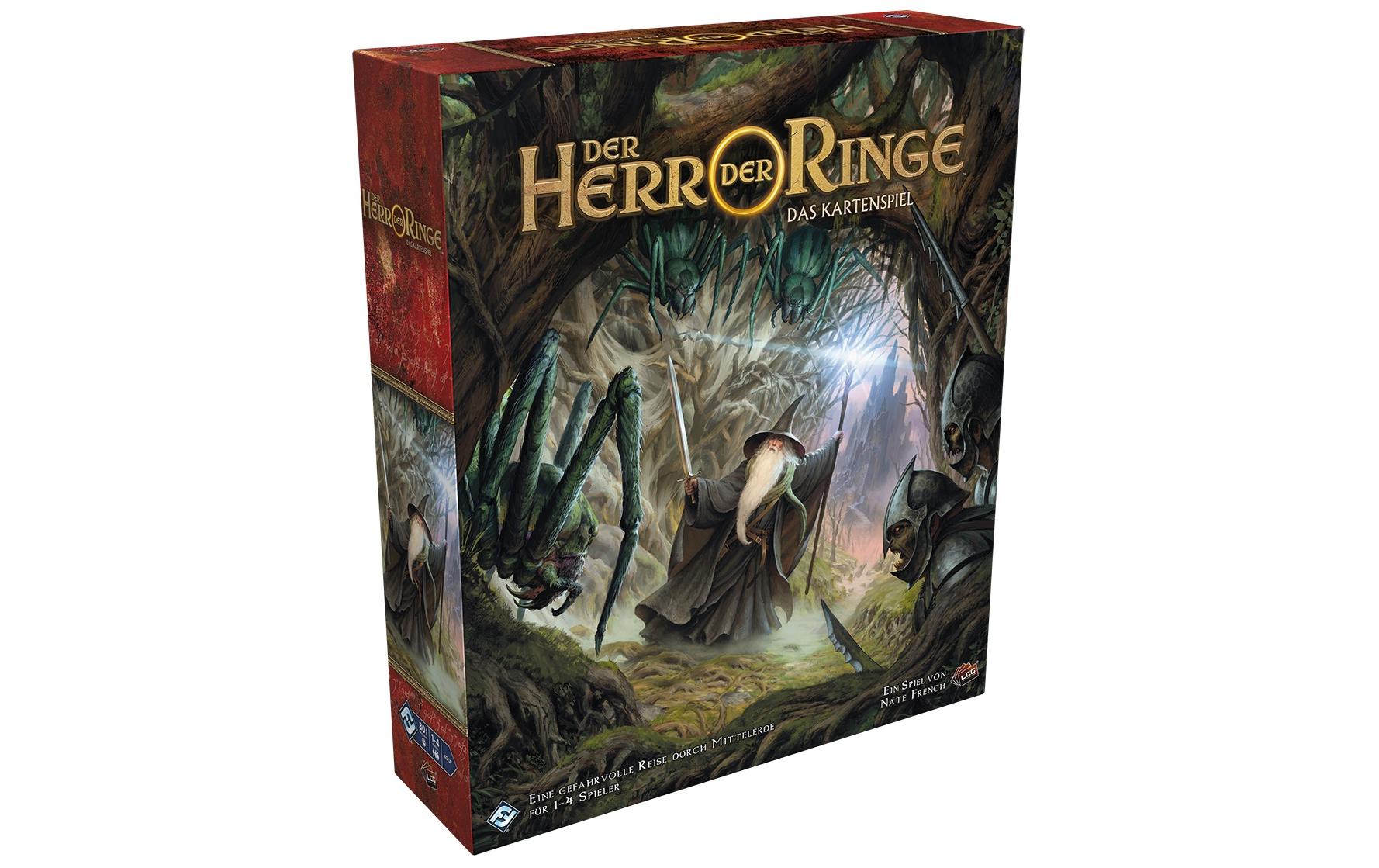 Fantasy Flight Games Der Herr der Ringe: Das Kartenspiel – Kartenspiel, 1–4 Spieler, ab 14 Jahren, 30 Min., DE