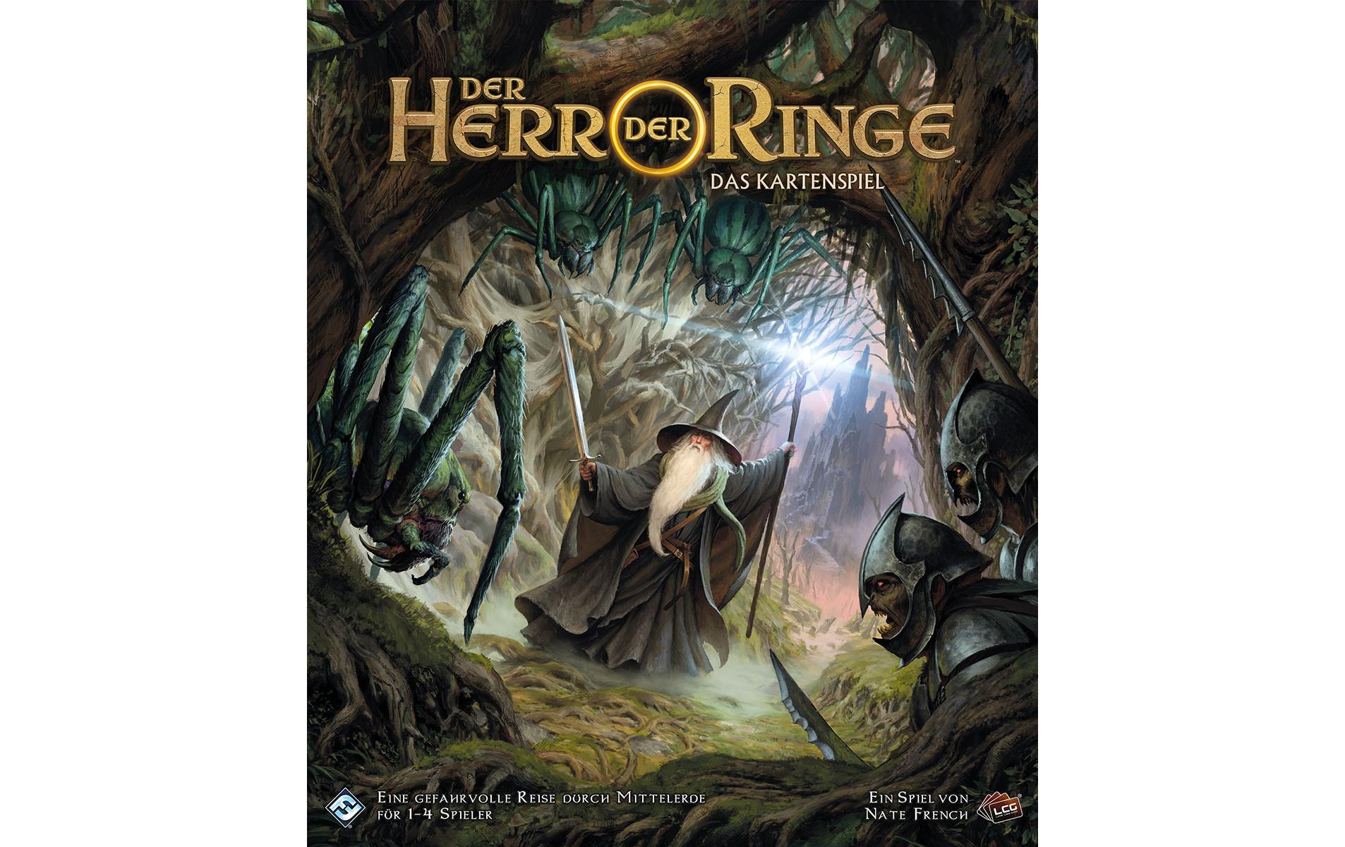 Fantasy Flight Games Der Herr der Ringe: Das Kartenspiel – Kartenspiel, 1–4 Spieler, ab 14 Jahren, 30 Min., DE