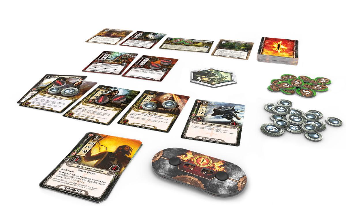 Fantasy Flight Games Der Herr der Ringe: Das Kartenspiel – Kartenspiel, 1–4 Spieler, ab 14 Jahren, 30 Min., DE