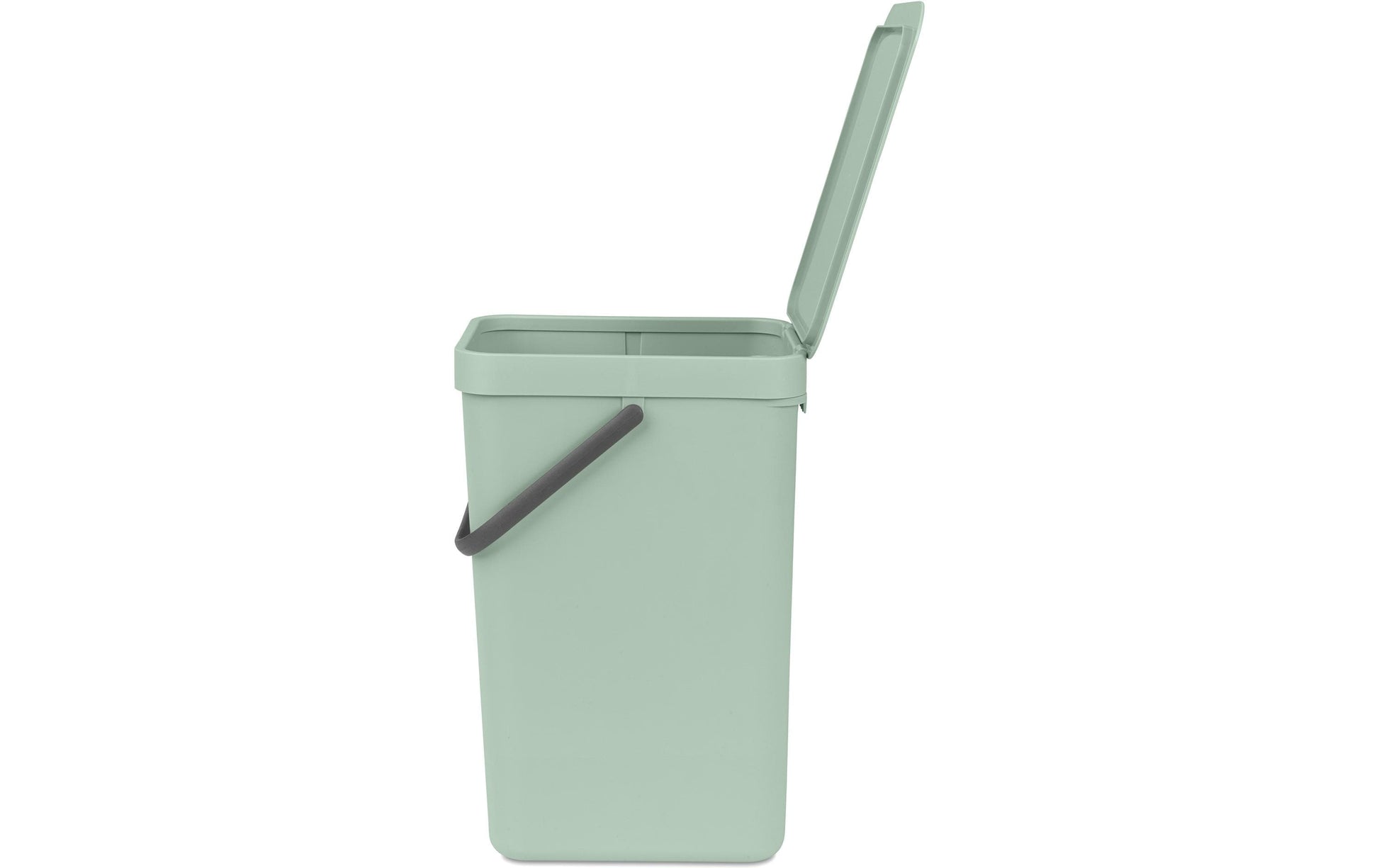 Brabantia Recyclingbox Sort & Go – 16 l – Kunststoff, rechteckig – hellgrün