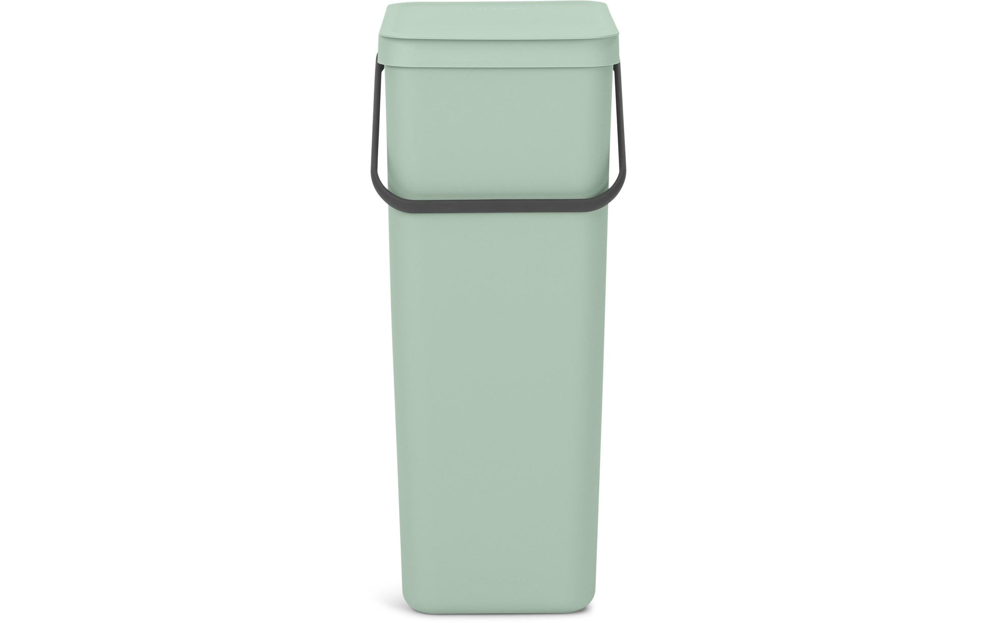 Brabantia Abfallcontainer – 40 l, mit Deckel – Kunststoff, Hellgrün – B × H × T 267 × 620 × 341 mm