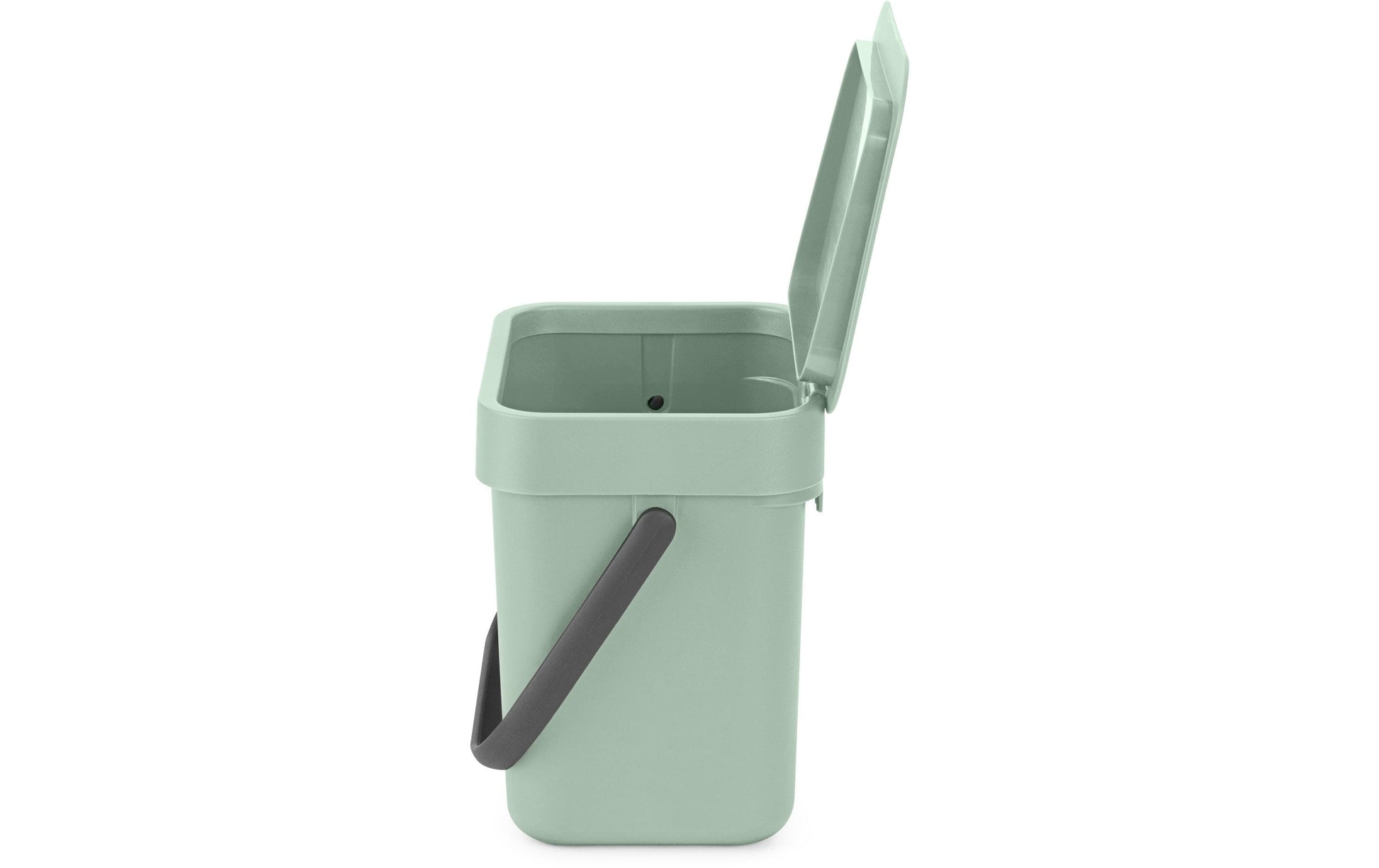 Brabantia Komposteimer Sort & Go – 3 l – Kunststoff, rechteckig – hellgrün