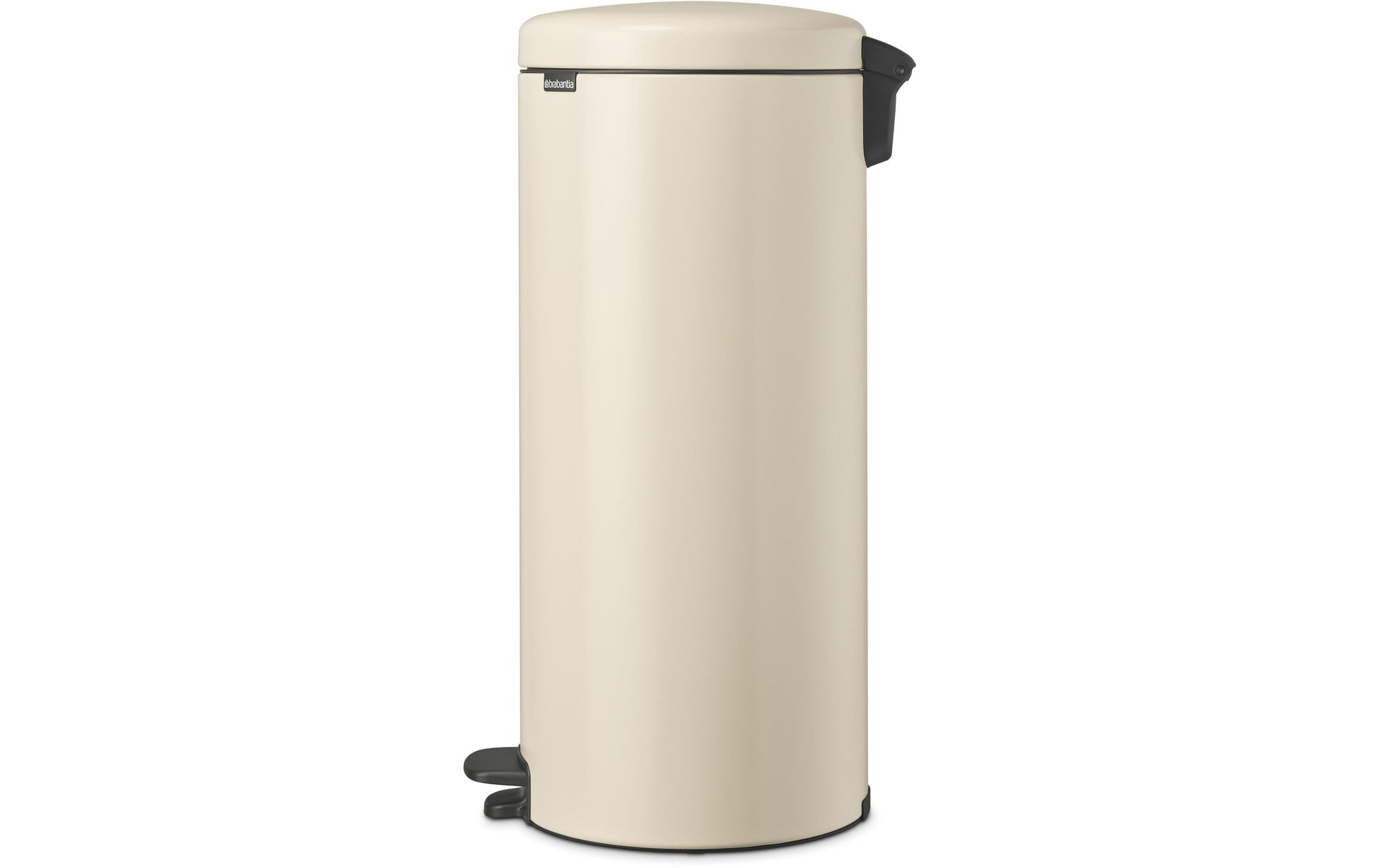 Brabantia NewIcon Treteimer – 30 l – Edelstahl, rund – Beige