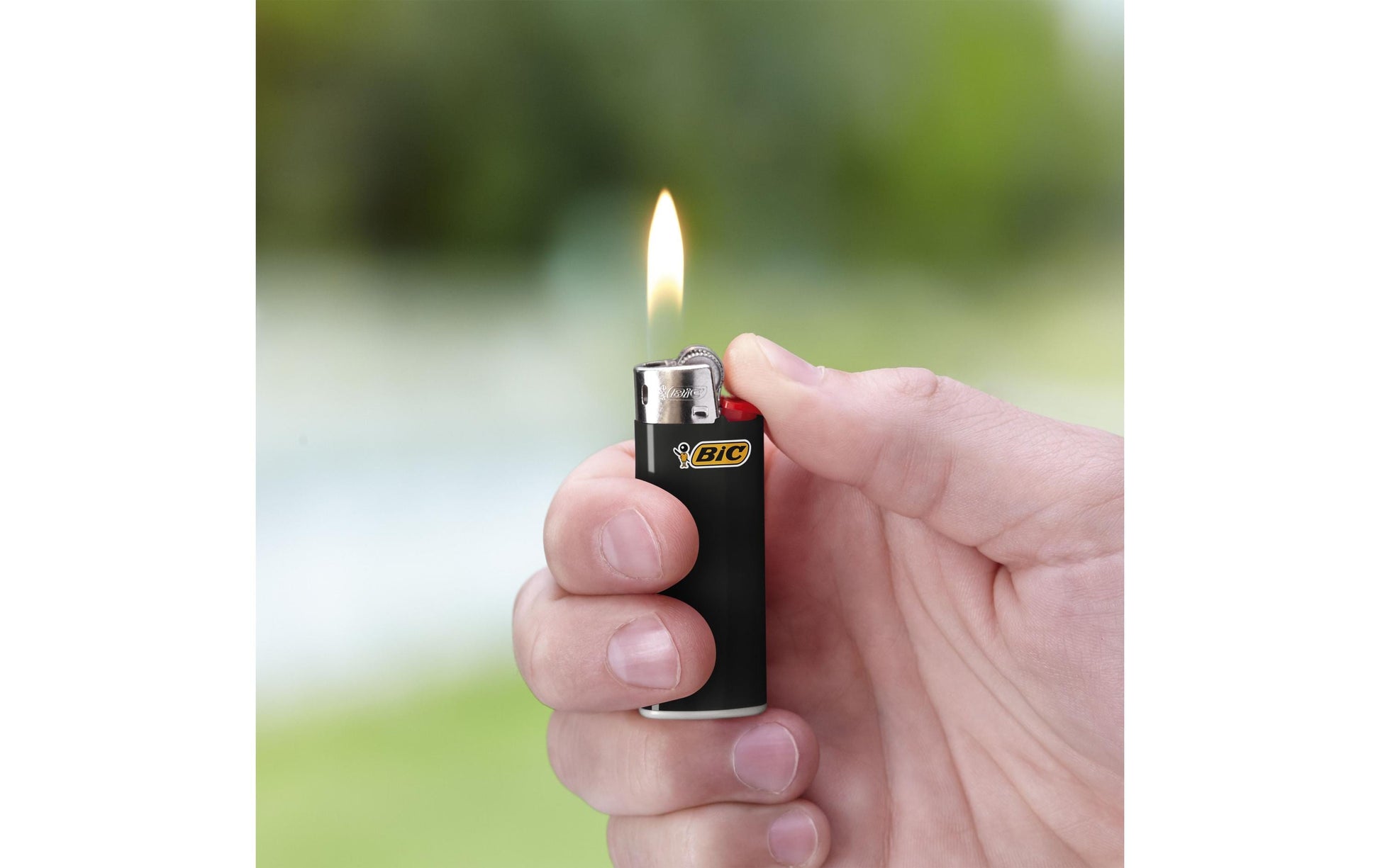 BIC Einweg-Feuerzeuge J25 Mini Reibrad – Mehrfarbig – Kunststoff