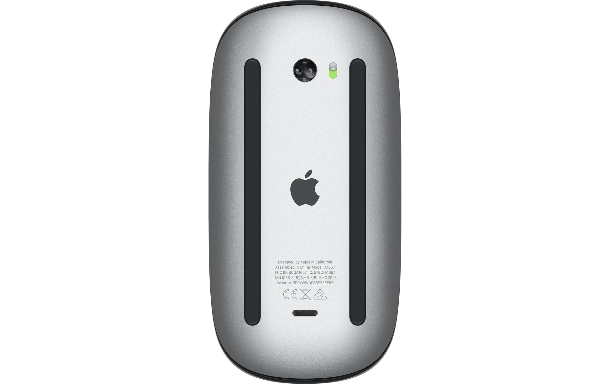 Apple Magic Mouse – Maus, Multi-Touch-Oberfläche, Schwarz