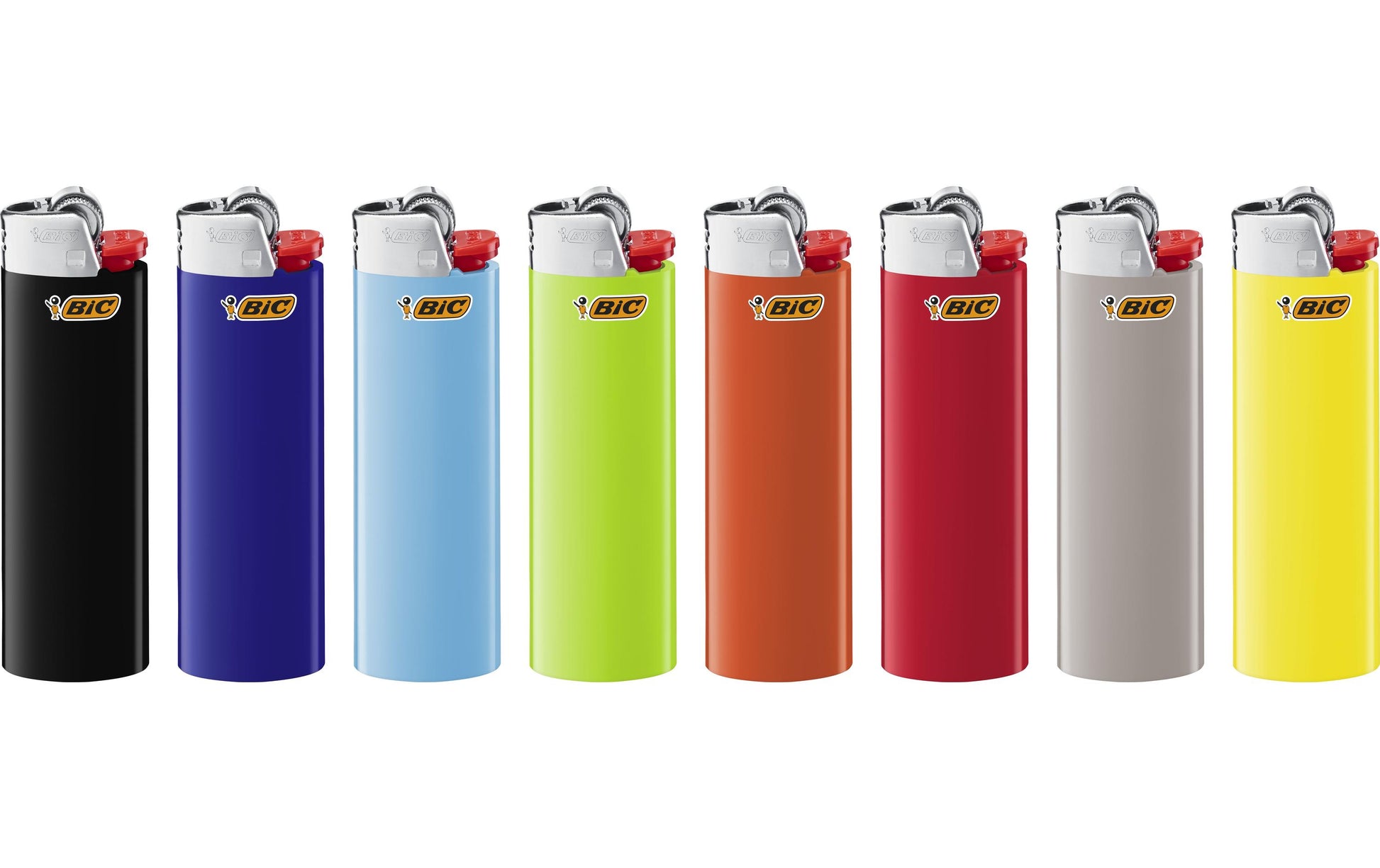 BIC Feuerzeug J26 Maxi – mehrfarbig, Kunststoff