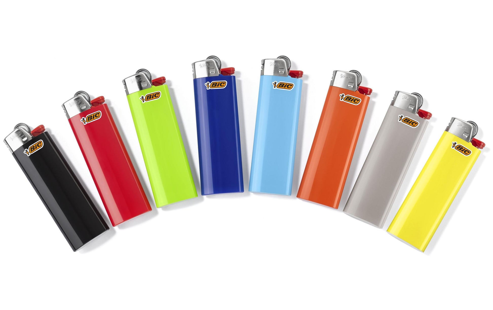 BIC Feuerzeug J26 Maxi – mehrfarbig, Kunststoff